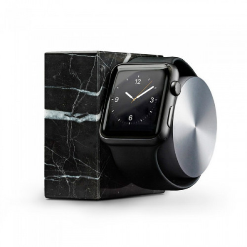 Докстанція Native Union Dock for Apple Watch Marble Edition (DOCK-AW-MB-BLK)